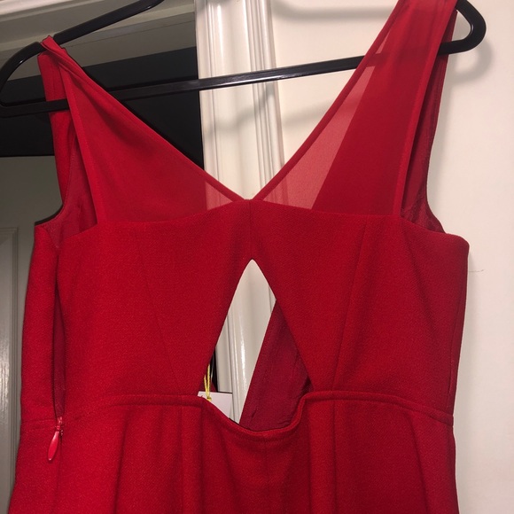 Red BCBG Generation jumpsuit - Picture 5 of 5